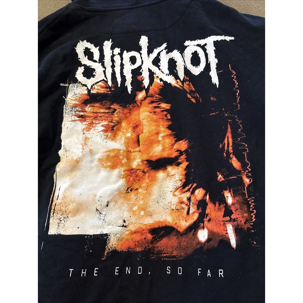 Slipknot The End So Far Pullover Hoodie Sweatshirt Men's XL Black (Lexi)